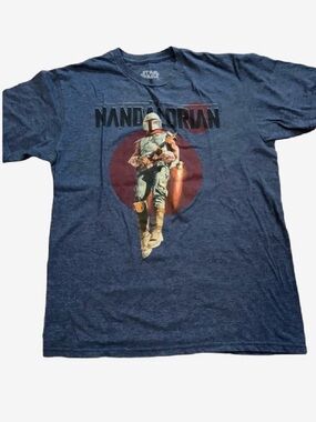 Star Wars Mandalorian Blue T-Shirt